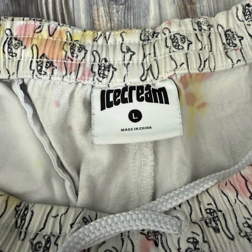 IceCream Crusher Shorts men’s white large
